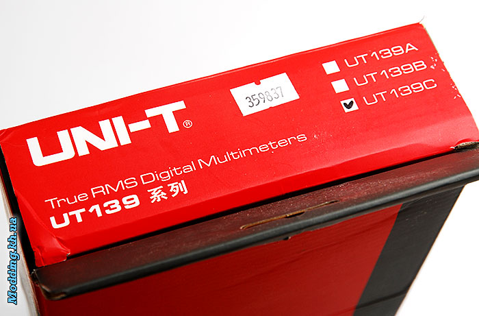TrueRMS мультиметр UNI-T UT139C